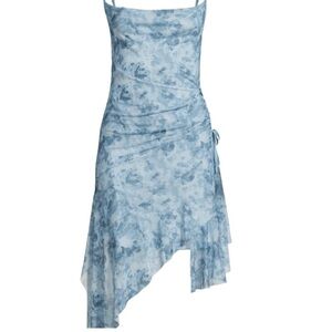 Women’s No Boundaries Juniors Cowl Neck Asymmetrical Dress NWT XL